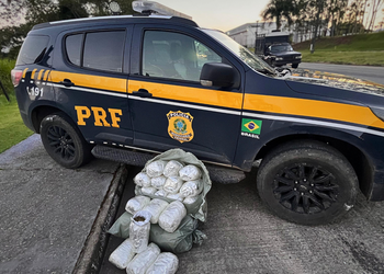 PRF prende motorista que transportava 17kg de maconha na BR-101, em Estância