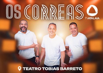 Show de "Os Correas" realiza tributo a jovem guarda no Teatro Tobias Barreto