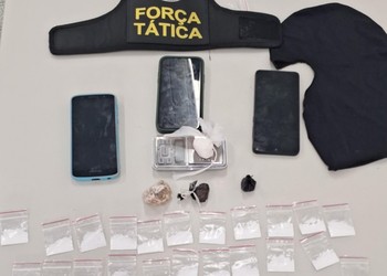 Homem é preso por tráfico de drogas no Bairro Ponto Novo, em Aracaju
