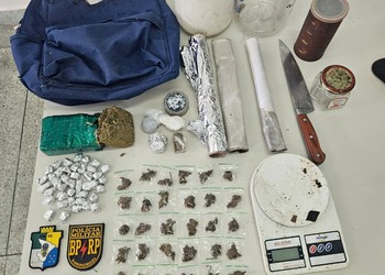 Homem é preso com quase meio quilo de drogas no bairro Porto Dantas, Zona Norte de Aracaju