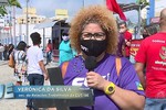 Servidores da saúde realizam protesto por melhores condições de trabalho e salarial