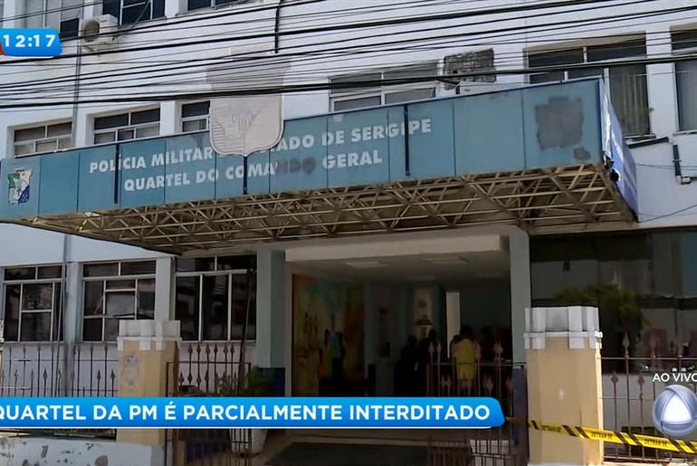 Prédio do Quartel Geral da PM é parcialmente interditado