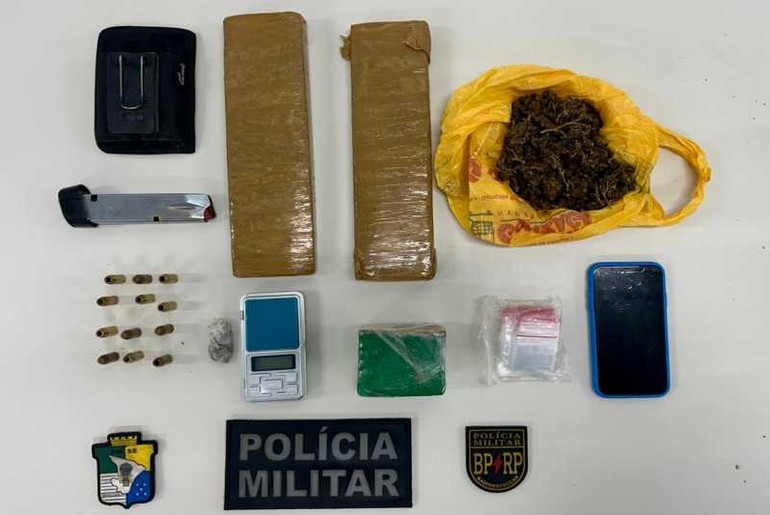 Homem é preso em flagrante com 1,2 kg de maconha em Laranjeiras