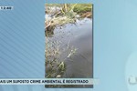 Telespectador denuncia suposto crime ambiental na Barra dos Coqueiros