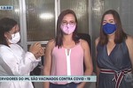Servidores do IML de Sergipe são vacinados contra Covid-19
