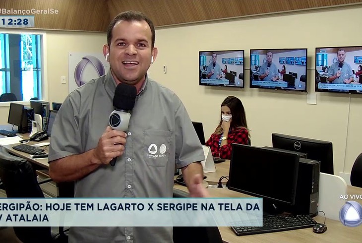 Sergipão: Lagarto e Sergipe na tela da TV Atalaia