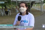 Drive-Thru: começa a vacinação dos idosos com mais de 80 anos