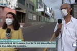 Moradores reclamam da falta de sinalização na rua Nelson Hungria