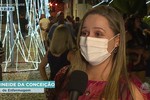 Ornamentação natalina é inaugura na praça Fausto Cardoso em Itabaiana