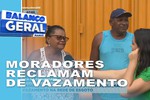Vazamento na rede de esgoto tira o sono de moradores na zona norte de Aracaju