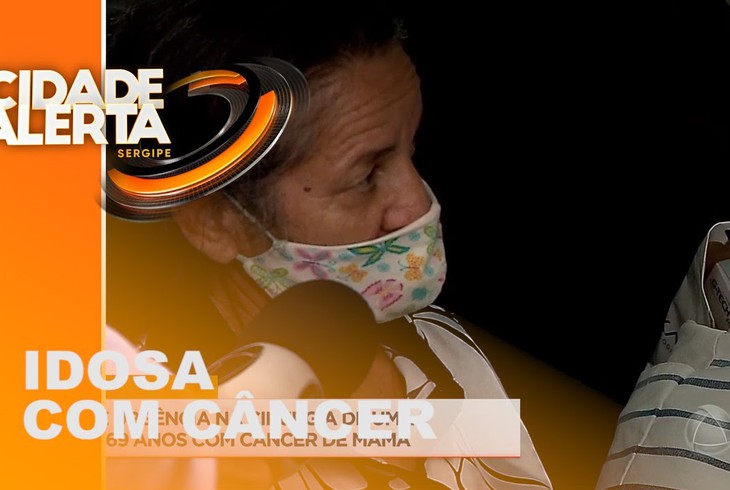 Família pede urgência na cirurgia de uma senhora de 69 anos com câncer de mama