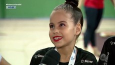 Sergipanas ganham título em campeonato de ginástica rítmica em Santa Catarina