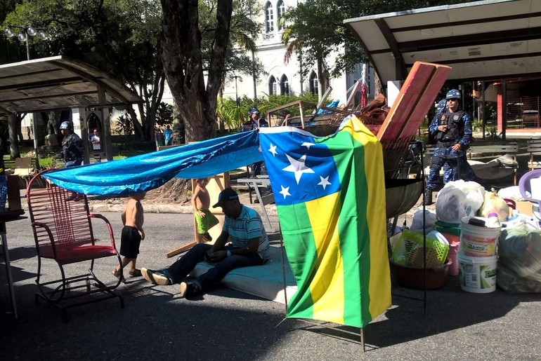 Reintegração de posse no Casarão é concluída após 15 horas de operação