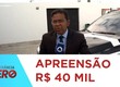 Homem é preso por tráfico e R$ 40 mil são apreendidos em Ribeirópolis