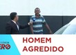 Confusão termina na delegacia após homem furar pneu de carro estacionado em sua garagem