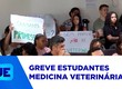 Estudantes do curso de medicina veterinária paralisam atividades