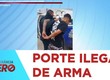Homem é preso em flagrante por porte ilegal de arma de fogo em Nossa Senhora do Socorro