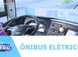 Ônibus elétricos começam a circular em Aracaju