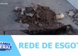 Moradores do bairro do Luciano reclamam de problemas com a rede de esgoto