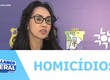 Sergipe registra diminuição de 72% em taxa de homicídios