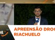 Drogas são apreendidas e suspeito por tráfico de drogas é preso em Riachuelo