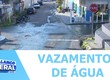 Moradores do Bairro Cidade Nova reclamam de vazamento de água