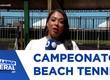 Praia da Cinelândia recebe etapa do circuito internacional de beach tennis
