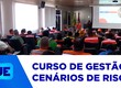 Representantes da Defesa Civil de  participaram de treinamento para casos de desastre