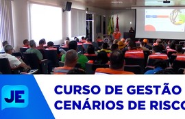 Representantes da Defesa Civil de participaram de treinamento para casos de desastre