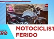 Motociclista fica ferido em colisão traseira com carro na Barra dos Coqueiros