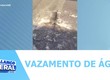 Vazamento de água na Rua Florianópolis bairro Novo Paraíso em Aracaju