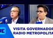 Hoje, o governador, Fábio Mitidieri concedeu entrevista ao jornalista Luiz Carlos Focca