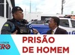 Homem é preso após ameaças com pistola e perseguição