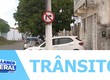 Conversão proibida causa transtornos no trânsito do Bairro Industrial