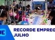 Mercado de trabalho em Sergipe apresenta crescimento do número de pessoas empregadas