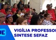 Profissionais da rede estadual de educação de Sergipe acompanham a audiência sobre reajuste