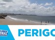 Canal profundo na praia gera alerta nas redes sociais e bombeiros acompanham situação perigosa