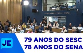 Câmara de vereadores da capital promove audiência pública para homenagear o SESC e o SENAC