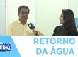 Retorno gradual do abastecimento de água em Aracaju e na região metropolitana