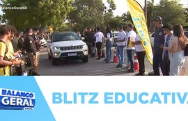 Blitz educativa abre a semana nacional de trânsito em Aracaju