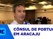 Cônsul geral de Portugal, Ricardo Fernandes Garcia Cortes,  veio à Aracaju para fortalecer laços