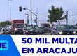 Desrespeito às leis de trânsito na capital, tem gerado um número alto de aplicação de multas