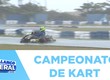 Mesmo na chuva os pilotos deram um show na quarta etapa do Campeonato Sergipano de Kart