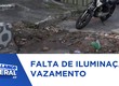 Moradores do largo da aparecida reclamam de vazamentos em rua da localidade
