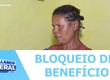 Mãe e filho passam dificuldades após bloqueio de benefício há dois meses
