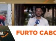 Câmera registra flagra de homem furtando fios de telefonia no bairro Getúlio Vargas em Aracaju