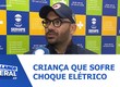 Segue internada no HUSE criança que sofreu choque elétrico em Socorro