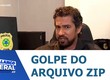 Golpe do arquivo zip para quem usa whatssap no computador