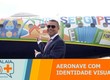 Aeronave com identidade visual do estado leva a cultura de Sergipe ao céu