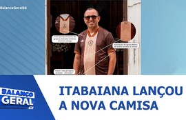 O clube Itabaiana lançou a nova camisa em homenagem a Paróquia Santo Antônio e Almas